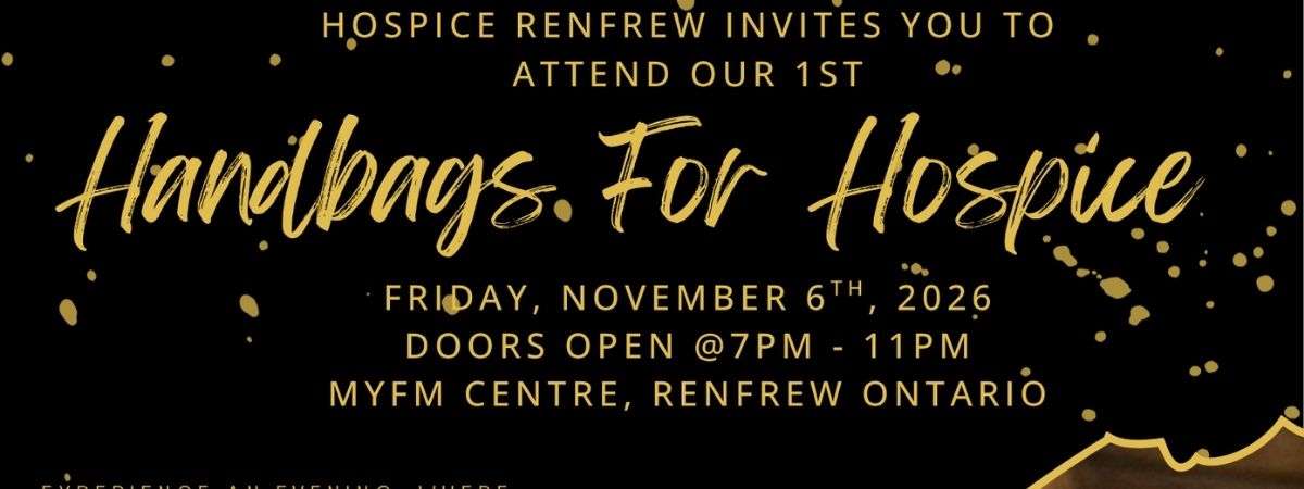 Handbags for Hospice Event